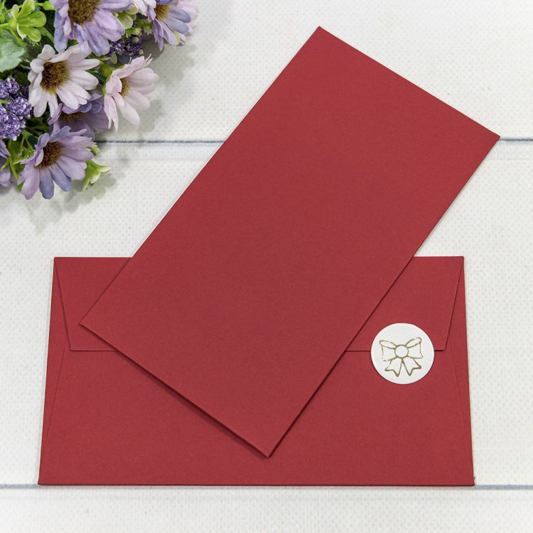 Конверт подарочный 16,9*9,4см 1002 1/10 1/250 Арт: 003010/2