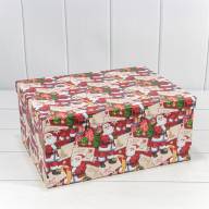 Коробки Прямоугольные Набор 1/10 34*26*15,3 "Новый год"-3089 1/6 Арт: 730604/3088 - Коробки Прямоугольные Набор 1/10 34*26*15,3 "Новый год"-3089 1/6 Арт: 730604/3088