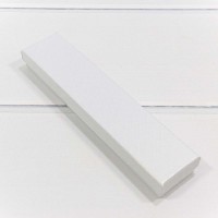 Коробка Прямоугольная 20*4,5*2,7 "Ромбики" Белый 1/12 1/240 Арт: 612204/2