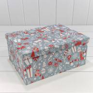 Коробки Прямоугольные Набор 1/10 34*26*15,3 "Новый год"-2288 1/6 Арт: 730604/2288 - Коробки Прямоугольные Набор 1/10 34*26*15,3 "Новый год"-2288 1/6 Арт: 730604/2288