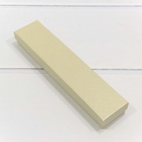 Коробка Прямоугольная 20*4,5*2,7 "Ромбики" Бежевый 1/12 1/240 Арт: 612204/3