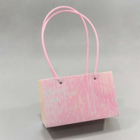 Пакет подарочный "Ваза для цветов" 22*10,5*13,5 "Перламутр" 1/10 1/120 Арт: 000177EA