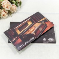 Конверт подарочный 16,5*9см 311 1/10 1/250 Арт: 003004/311
