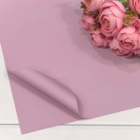 Плёнка в листах 60*60 (20 шт.) матовая "Корейская" 55мкм Серовато-пурпурный 1/60 Арт: 1698/2064