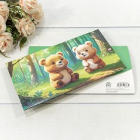 Конверт подарочный 16,5*9см 380 1/10 1/250 Арт: 003004/380