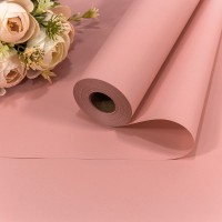 Плёнка 58см 800г матовая "Корейская" 65мкм Розовый-699 1/12 Арт: 1838/699