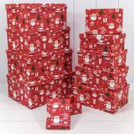 Коробки Прямоугольные Набор 1/10 34*26*15,3 "Новый год"-3023 1/6 Арт: 730604/3023 - Коробки Прямоугольные Набор 1/10 34*26*15,3 "Новый год"-3023 1/6 Арт: 730604/3023
