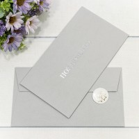 Конверт подарочный 16,9*9,4см 1307 1/10 1/250 Арт: 003013/7