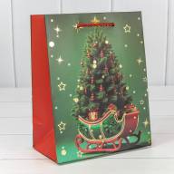 Пакет подарочный &quot;Новый год&quot; (микс 415) 18*23*10 210г 1/20 1/360 Арт: 300415E - Пакет подарочный "Новый год" (микс 415) 18*23*10 210г 1/20 1/360 Арт: 300415E