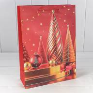 Пакет подарочный &quot;Новый год&quot; (микс 419) 30*41,5*12 210г 1/20 1/120 Арт: 300419A - Пакет подарочный "Новый год" (микс 419) 30*41,5*12 210г 1/20 1/120 Арт: 300419A