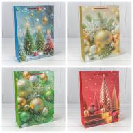 Пакет подарочный &quot;Новый год&quot; (микс 419) 30*41,5*12 210г 1/20 1/120 Арт: 300419A - Пакет подарочный "Новый год" (микс 419) 30*41,5*12 210г 1/20 1/120 Арт: 300419A