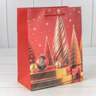 Пакет подарочный &quot;Новый год&quot; (микс 419) 18*23*10 210г 1/20 1/360 Арт: 300419E - Пакет подарочный "Новый год" (микс 419) 18*23*10 210г 1/20 1/360 Арт: 300419E