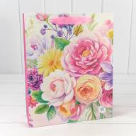 Пакет подарочный "Цветы" (микс 225) 26*32*10 210г 1/20 1/240 Арт: 000225C - Пакет подарочный "Цветы" (микс 225) 26*32*10 210г 1/20 1/240 Арт: 000225C