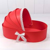 Коробки "Люлька" Набор 1/3 39*23,3*9 Красный 1/18 Арт: 720970/3 - Коробки "Люлька" Набор 1/3 39*23,3*9 Красный 1/18 Арт: 720970/3