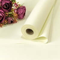 Плёнка 58см 800г матовая "Корейская" 65мкм Жемчужно-белый 1/12 Арт: 1838/M1