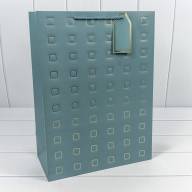 Пакет подарочный с тиснением "Квадратики" (микс) 31*42*15 210г 1/20 1/80 Арт: 000881A - Пакет подарочный с тиснением "Квадратики" (микс) 31*42*15 210г 1/20 1/80 Арт: 000881A