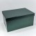 Коробки Прямоугольные Набор 1/10 50*35*25 "Текстура" Тёмно-зелёный 1/1 Арт: 7210808/0130