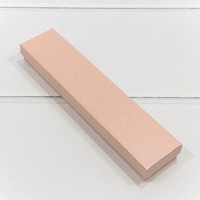 Коробка Прямоугольная 20*4,5*2,7 "Ромбики" Светло-розовый 1/12 1/240 Арт: 612204/8