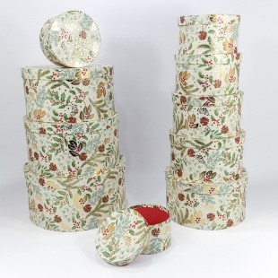 Коробки Круглые Набор 1/10 35*17,3 "Новый год"-3537 1/4 Арт: 730813/3537