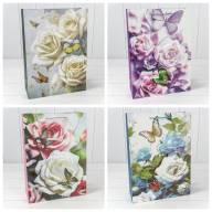 Пакет подарочный с 3D аппликацией "Розы и бабочки" (микс 250) 30*41,5*12 210г 1/20 1/80 Арт: 000250A - Пакет подарочный с 3D аппликацией "Розы и бабочки" (микс 250) 30*41,5*12 210г 1/20 1/80 Арт: 000250A